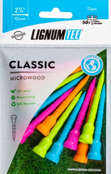 LIGNUM TEE 12PCS (72MM)