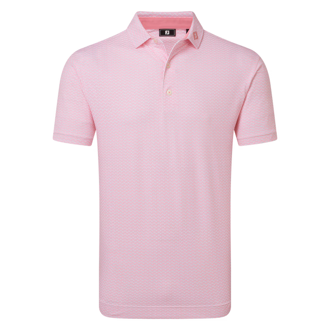 FJ Scallop Geo Pique POLO
