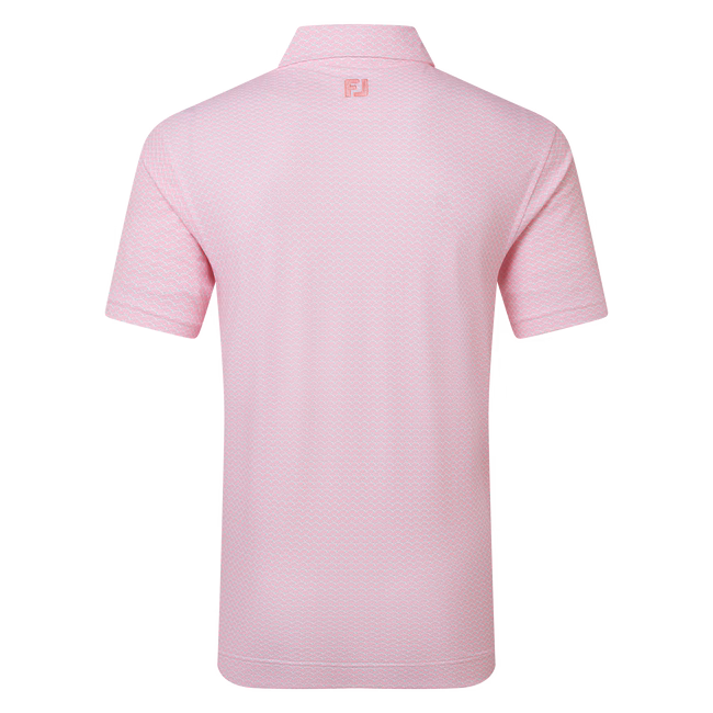 FJ Scallop Geo Pique POLO - Image 2
