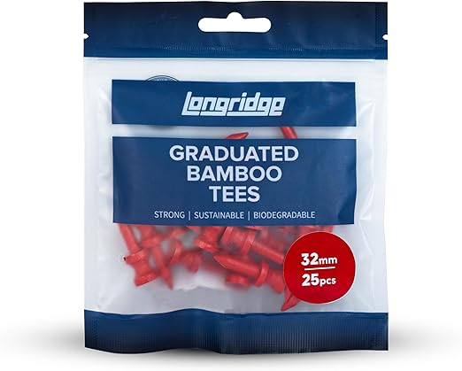 LONGRIDGE GOLFA TEE KOCIŅI GRADUATED BAMBOO (32mm)
